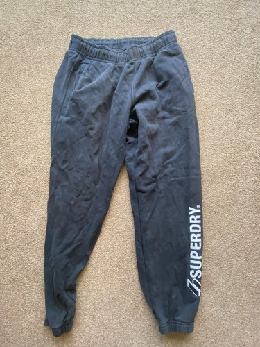Superdry joggers size black - superdry,