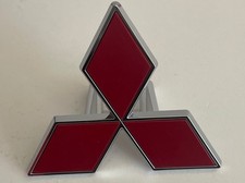 Mitsubishi MB619417 Front Diamond Emblem Badge Pajero Montero L200 Genuine Part