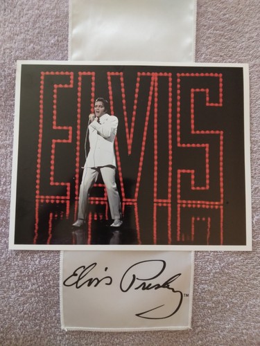 Elvis presley signature white - elvis,
