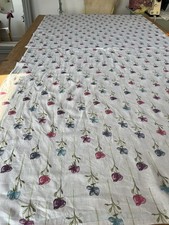 Voyage Embroidered Linen Curtain Fabric