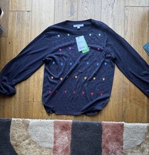 Next Womans Navy Heart