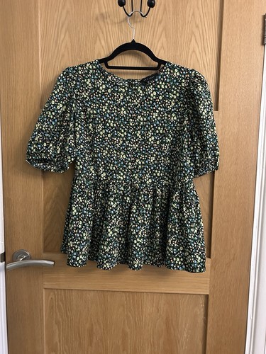 New look floral puff sleeve - look,