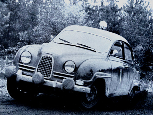 Saab and - 96, (estate)