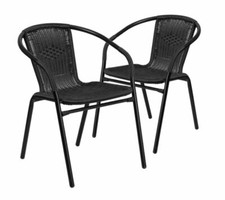 Black Rattan In Door Out Door