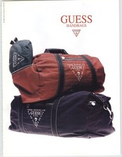1995 Guess Handbags Travel
