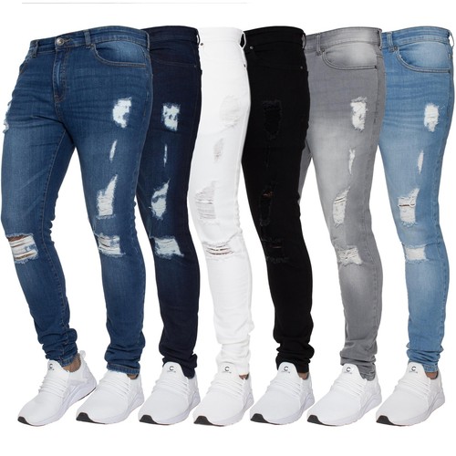 Enzo jeans mens skinny slim - jeans,