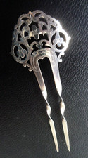 Antique Sterling Silver Hair