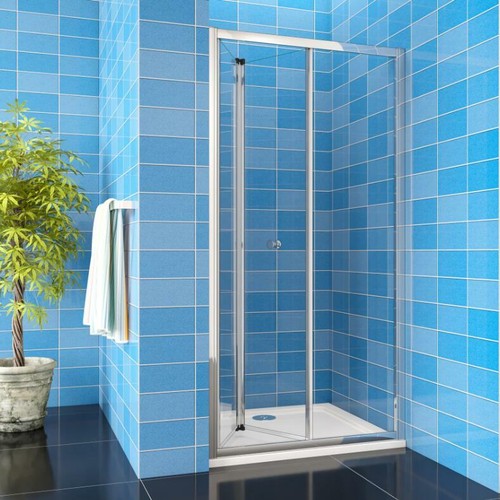 Shower enclosure glass doors - shower,