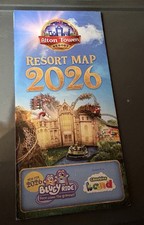 Alton Towers 2026 Resort Map