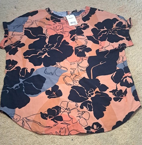 Lady orange flower short - lady's,