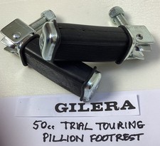 gilera 50 trials Touring  Pillion Footrests 