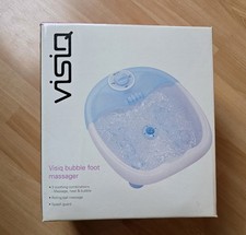 Visiq Bubble Foot Spa Massager | Bathroom Accessory | Used Twice,Boxed