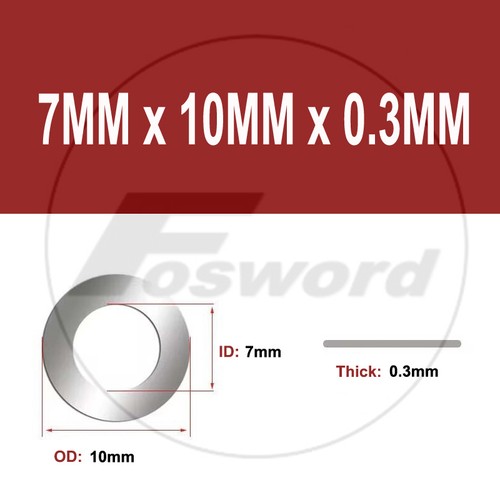 Shim washers stainless - washers, a2