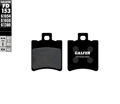Genuine brake pads set front - pads, &