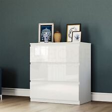 CLEARANCE 3 Drawer Chest Storage Bedroom Furniture