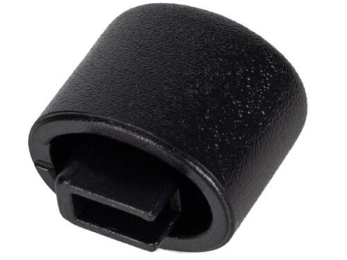 Handbrake button black end cap - button,