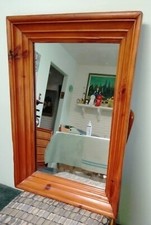 Antique Hand Made Pine Framed