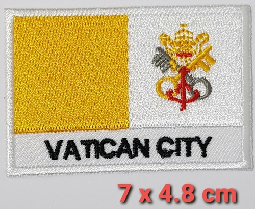 Vatican city flag embroidered - vatican,