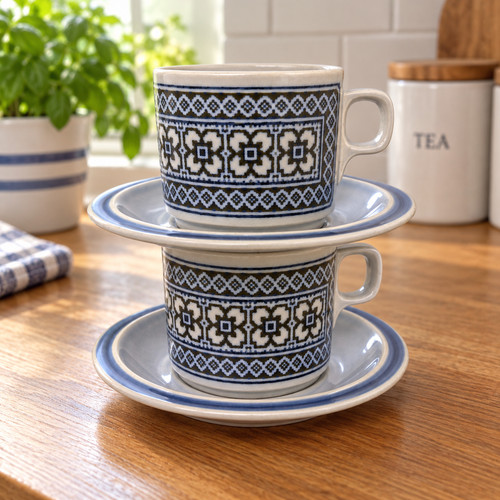 Hornsea pottery tapestry - pottery,