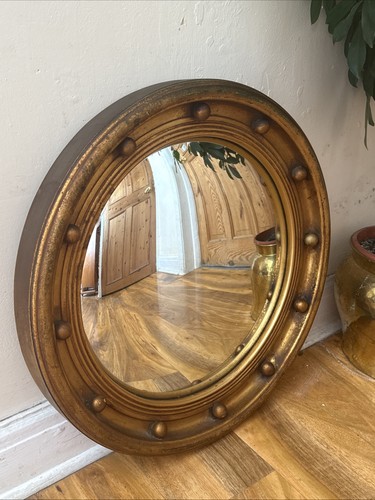 Vintage convex wall mirror - vintage,