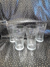 Coca Cola X4 Glasses 1 Pint /