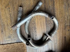 Pair of 1970's Honda CB500T CB 500T Genuine Original Chrome Downpipes Headers