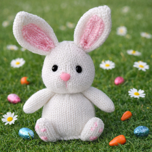 Knitting pattern easter - knitting, bunny