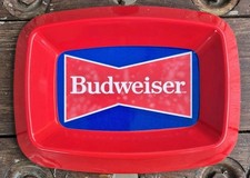 Original 80s Budweiser Ashtray - Melamaster Melamine - Made In England #1