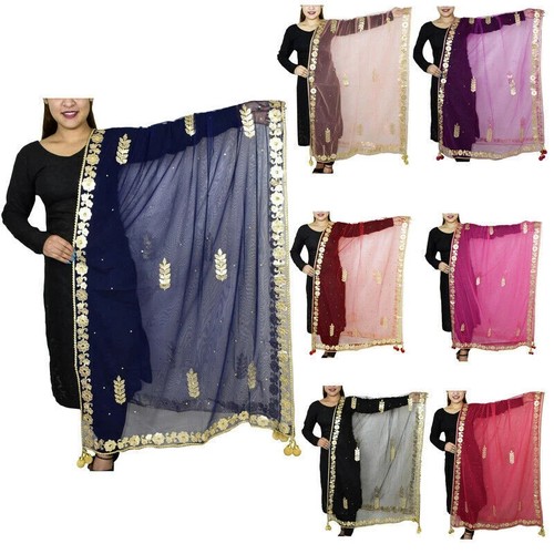 Golden embroidered with gotta - with,