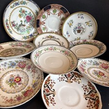 10  Vintage Mismatched tea