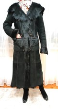 Black Shearling sheepskin