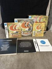 Pokemon HeartGold Nintendo DS Boxed Game With Big Box No Pokewalker Accessory