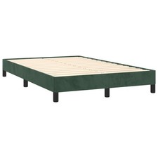 Box Spring Bed Frame Bedroom Bed Base Bedstead Upholstered Bed Velvet vidaXL