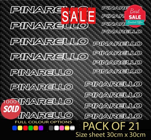 Pinarello vinyl decal stickers - vinyl,