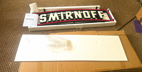 Smirnoff lighted vodka bar - smirnoff,