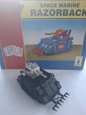W40k 2nd Edition Space Marine Razorback - Plastic And Metal - Rare - OOP, Boxed