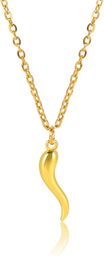 Elegant italian horn pendant - italian,