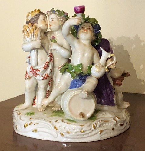 Antique meissen figure - meissen,
