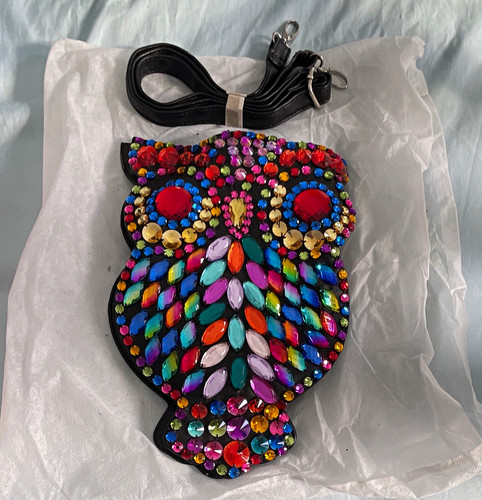 Owl novelty crossbody bag - owl,