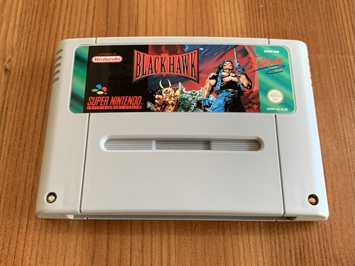 Blackhawk super nintendo snes - blackhawk,