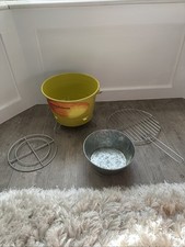 Portable Bucket Barbecue Grill Outdoor Grill Picnic Bucket Camping BBQ Grill