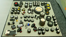 Lego Wheels & Tyres Job lot 80