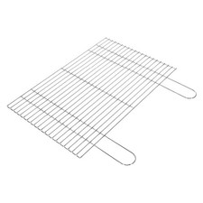 Extra Large Stainless Steel BBQ Grill Grate 59x40cm for Gas & Charcoal Barbecue.