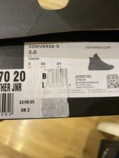 Right Shoe Only Black Leather