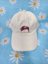 Stussy beige baseball cap