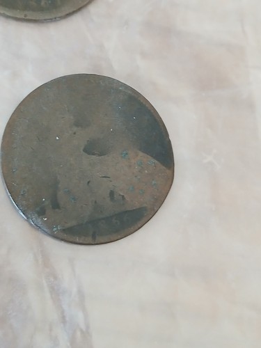 Queen victoria pennies - queen,