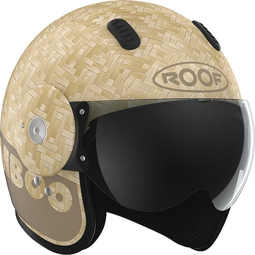 Roof bamboo natural motorcycle - roof,