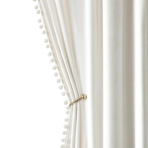 Miulee pure white - white, pom