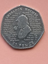 Very Rare 50 P sherlock Holmes