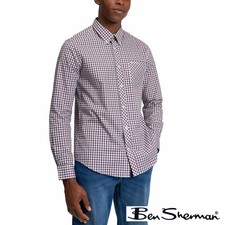 Ben Sherman Mens Button